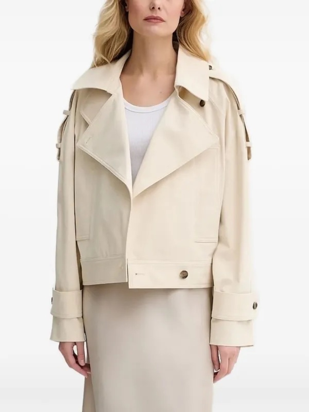 A.L.C. Miles Women's Trench Jacket - Classic Lightweight Coat